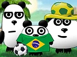 3 Pandas in Brazil - Play free online game