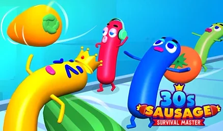 30s Sausage Survival Master - Play free online Funny game