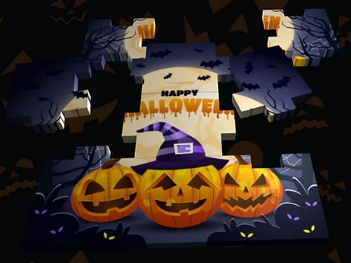 3D Halloween Jigsaw - Play free online Puzzle game