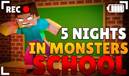 5 nights in Monster School - Play free online game
