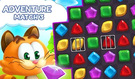 Adventure match 3 - Play free online Puzzle game