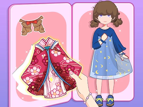 Amazing Paper Doll Diary - Play free online Dress Up game