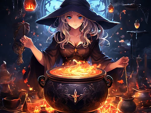 Anime Witchcraft - Play free online Casual Games game