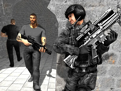 Anti Terrorist Shooting Game - Play free online Multiplayer game