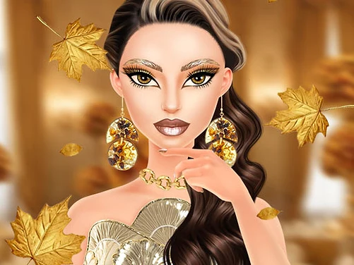 Autumn Glam Gala - Play free online Fashion game