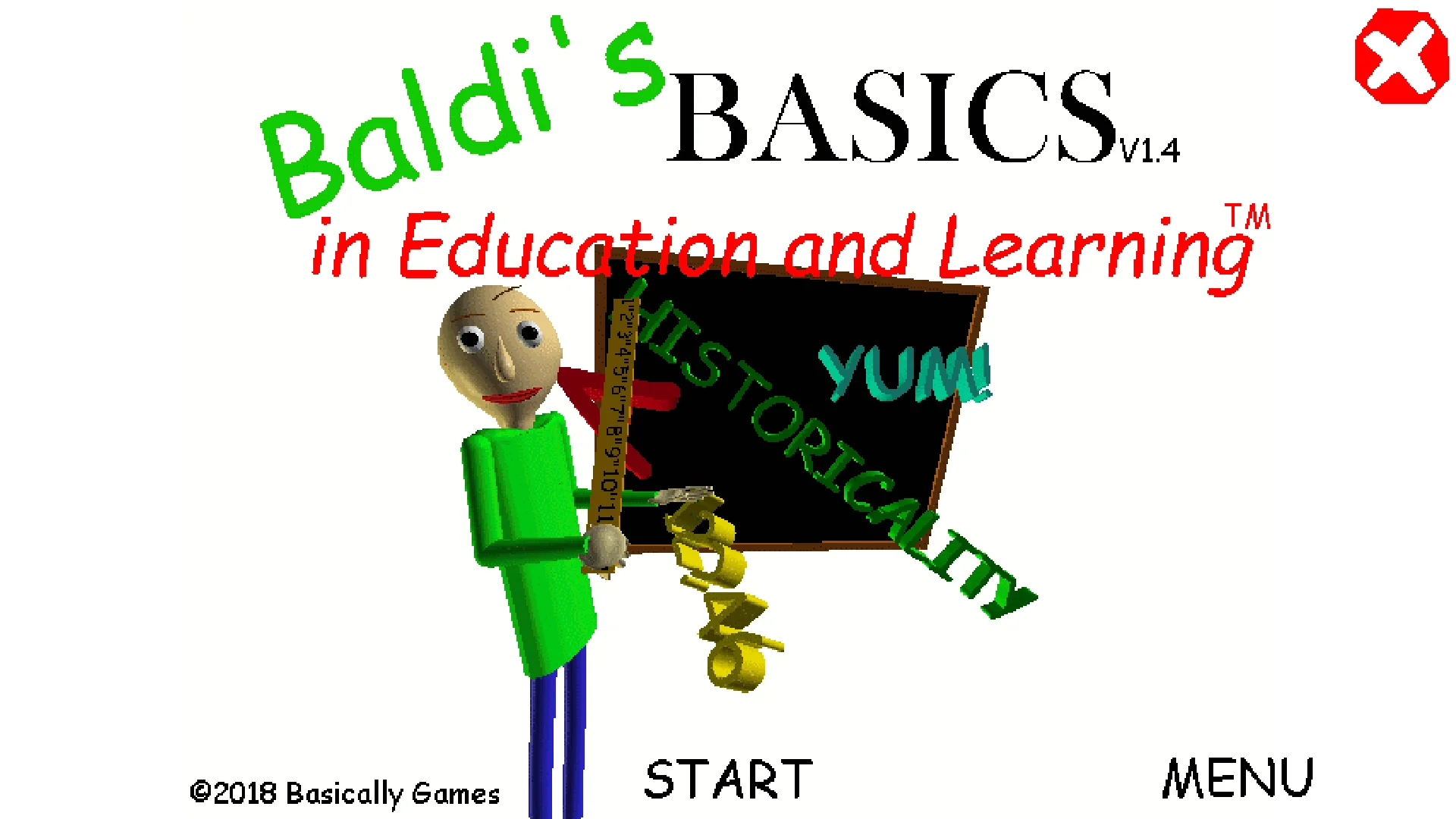 Baldi's Basics - Play free online Casual Games game