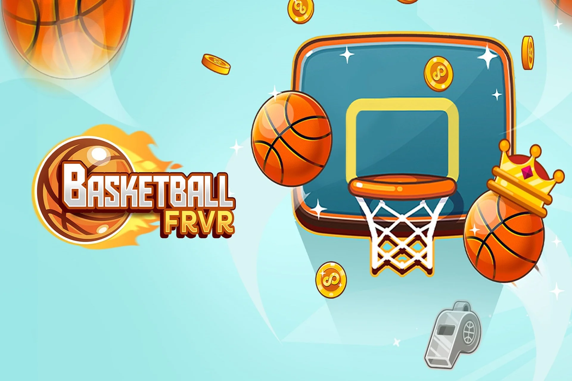 Basketball FRVR - Play free online Casual Games game