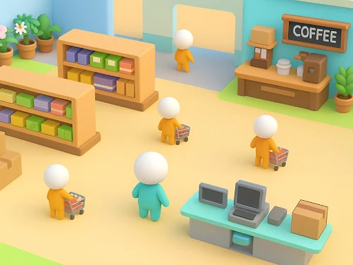 Big Supermarket Simulator - Play free online 3D game