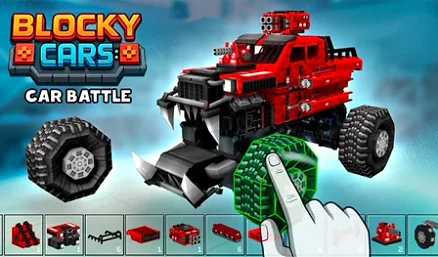 Blocky Cars: Car Battle - Play free online game