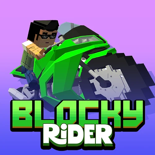 Blocky Rider - Play free online Car game