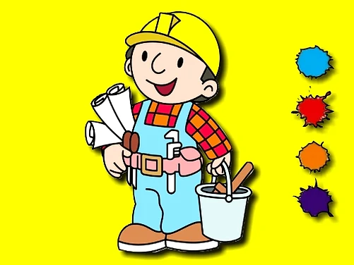 Bob the Builder Coloring - Play free online game