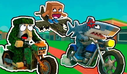 Brainrot on the Motorcycle Obby - Play free online game