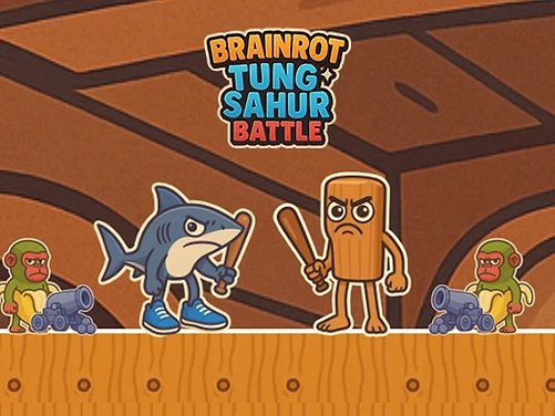 Brainrot Tung Sahur Battle - Play free online Arcade game
