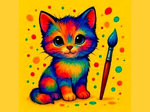 BTS Cute Kitty Coloring - Play free online game