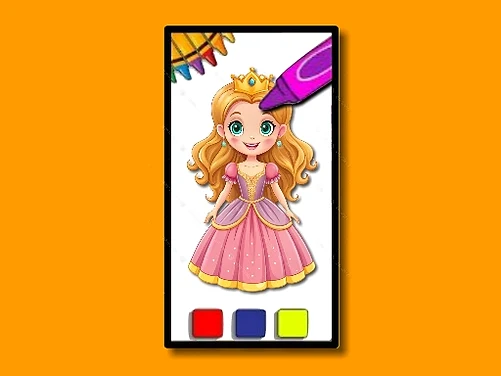 BTS Princess Coloring Book - Play free online Puzzle game