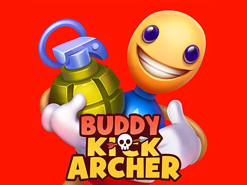 Buddy Kick Archer - Play free online Arcade game