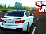Bustle On The MKAD on BMW M5 F90 and Mercedes CLS 63 AMG - Play free online BMW game