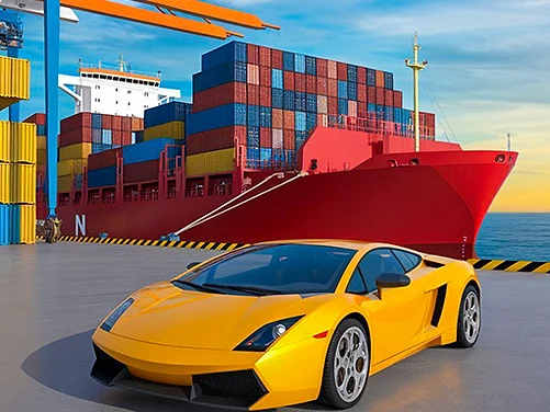 Car Cargo Ship Game - Play free online Action game