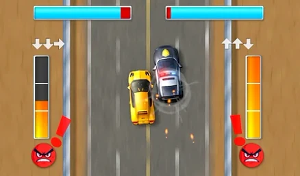 Car Clash for Two - Play free online Arcade game