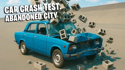 Car Crash Test: Abandoned City - Play free online game