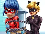 Cat Noir Rescue Ladybug - Play free online Ladybug and Cat Noir game