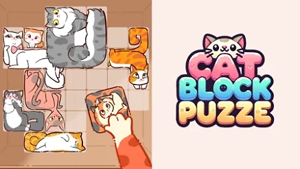 Cats Block Puzzle - Play free online Arcade game