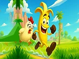 Chicken Banana: Run - Play free online Running game