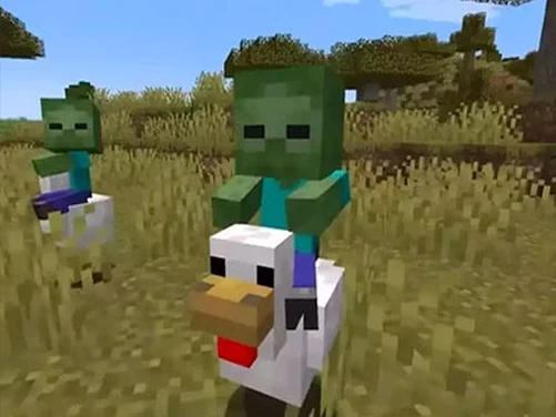 Chicken Jockey hidden lava chicken 2 - Play free online Adventure game