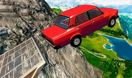 Cliff of Death: Crash Test - Play free online Simulation game