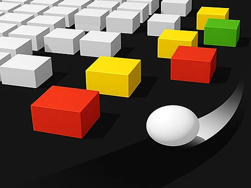 Color 3D Bump it Up - Play free online Running game