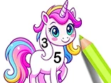 Color by Numbers: Coloring Pages for Girls - Play free online Color by Number game