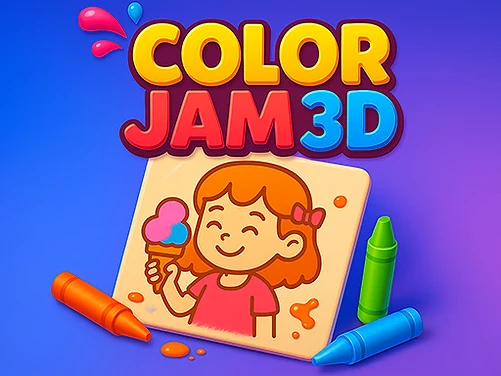 Color Jam 3D - Play free online Puzzle game