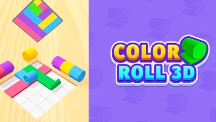 Color Roll 3D - Play free online Puzzle game