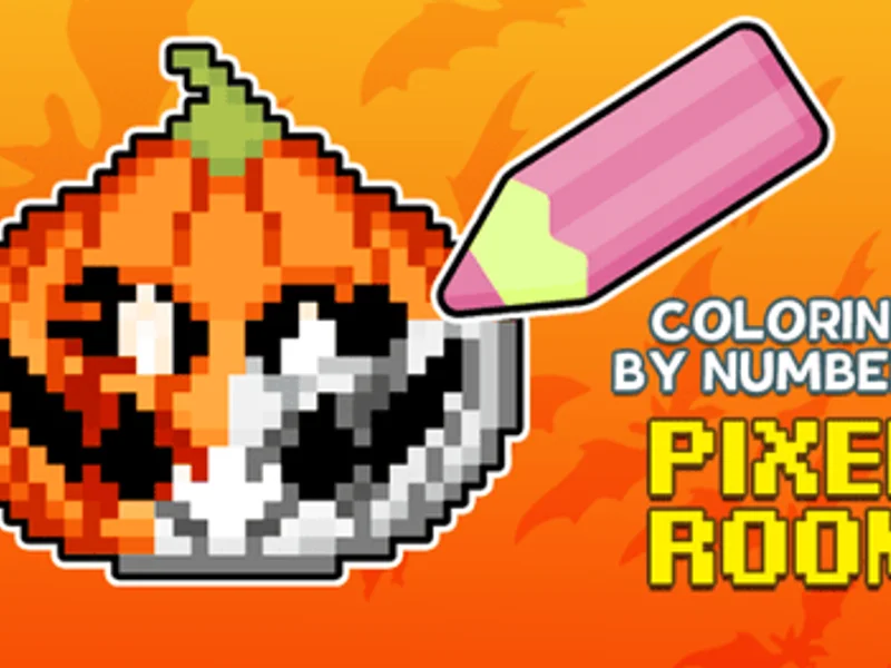 Coloring by Numbers. Pixel Room - Play free online Puzzle game