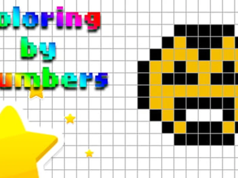 Coloring by numbers - Play free online Puzzle game