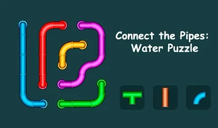 Connect the Pipes: Water Puzzle - Play free online Puzzle game