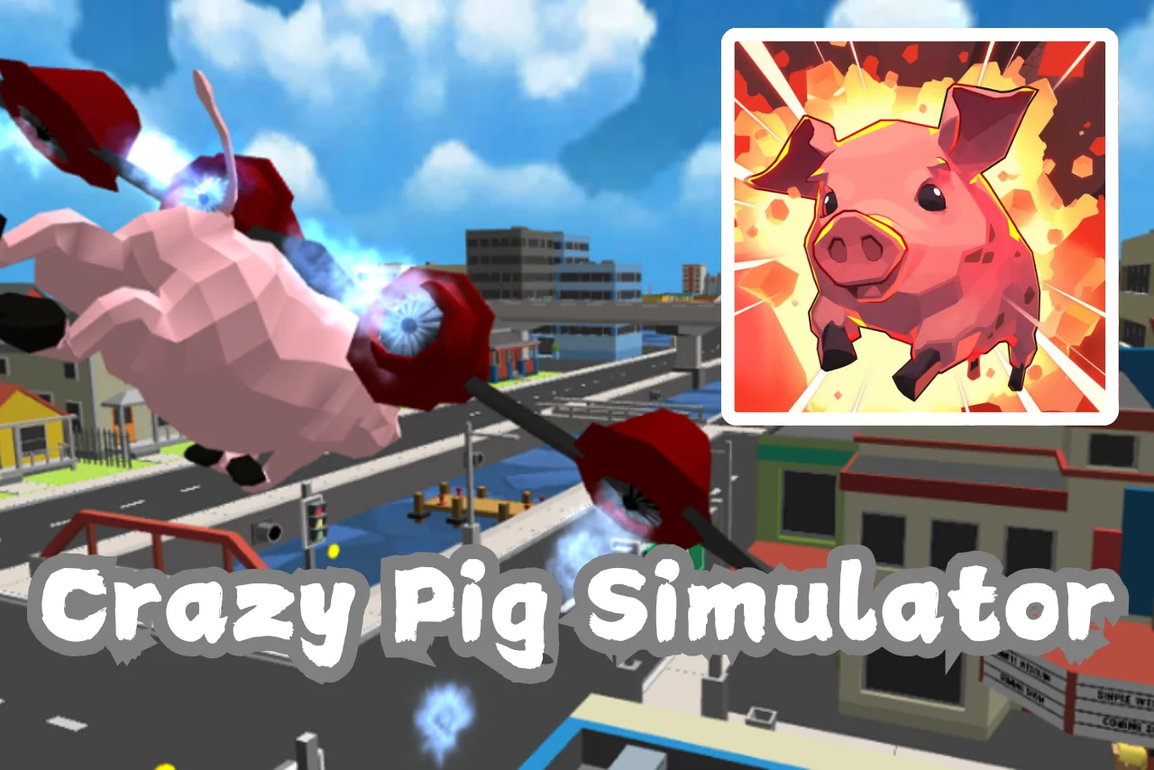 Crazy Pig Simulator - Play free online Casual Games game