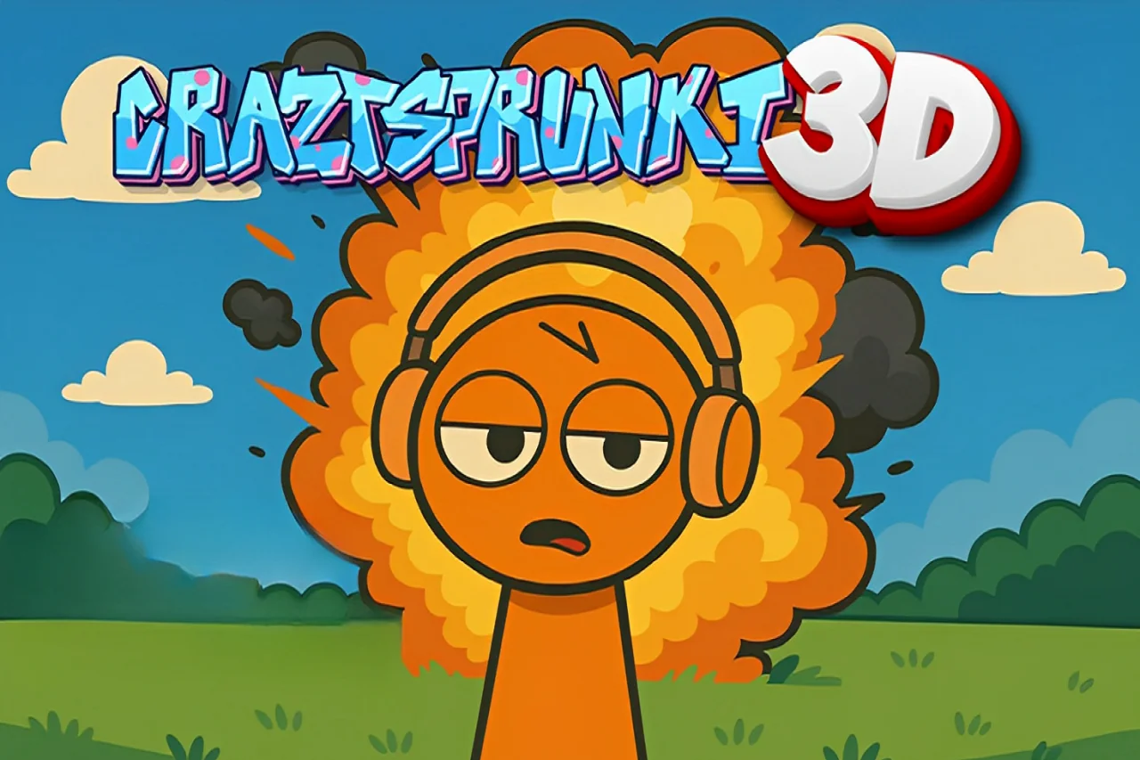 Crazy Sprunki 3D - Play free online Casual Games game