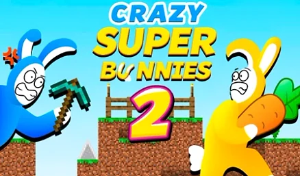 Crazy Super Bunnies 2 - Play free online Arcade game