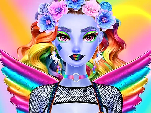 Dazzling Divas Makeup - Play free online Fashion game