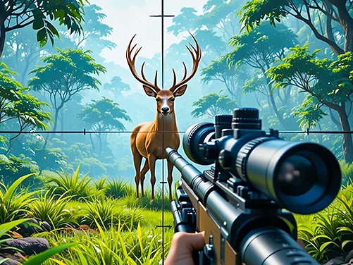 Deer Hunting Jungle Game - Play free online game