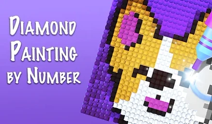 Diamond Painting by Number - Play free online Puzzle game