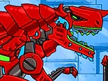 Dino Robot 1 Tyranno Red Plus - Play free online game