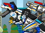 Dino Robot 60 Tyrabo Double - Cops - Play free online game