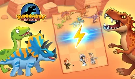 Dinosaurs Merge Master - Play free online Arcade game
