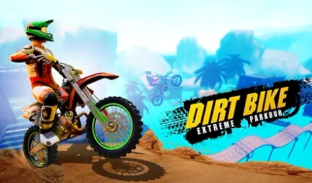 Dirt Bike Extreme Parkour - Play free online Simulation game