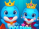 Dolphin Couple: Underwater Dress Up - Play free online game