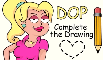 DOP Complete the Drawing - Play free online game