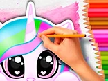 Draw a Pony: ASMR Coloring Book - Play free online Pony game