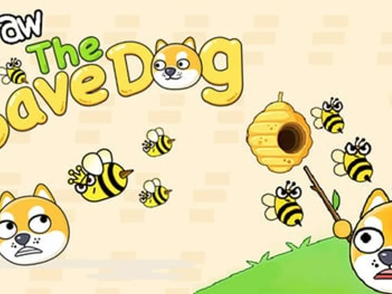 Draw Save The Dog - Play free online game
